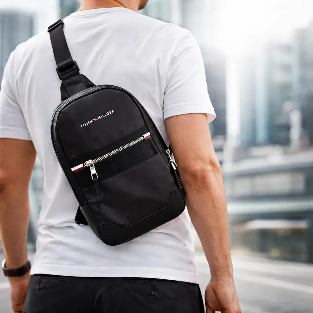 Sling bag Tommy Hilfiger preta